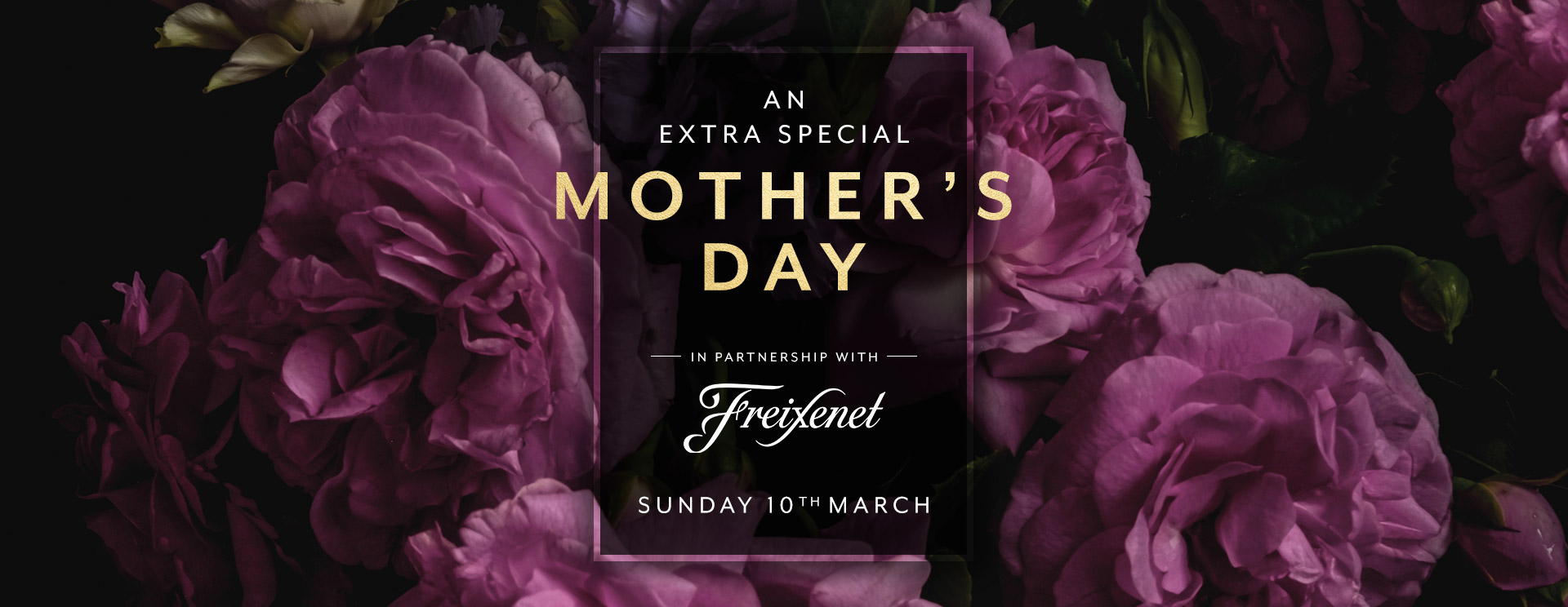 Mother’s Day menu/meal in Huntingdon